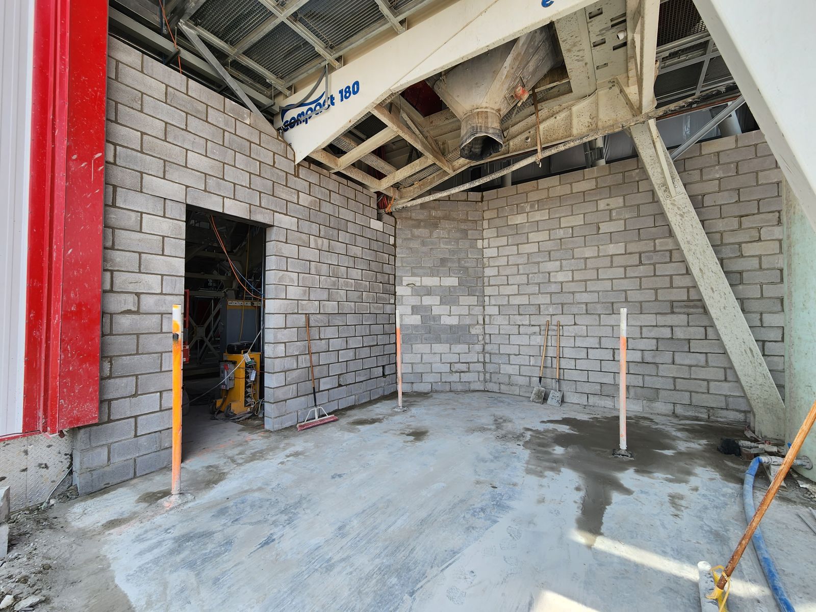 Commercial block work and elevator shafts by All Canadian Masonry