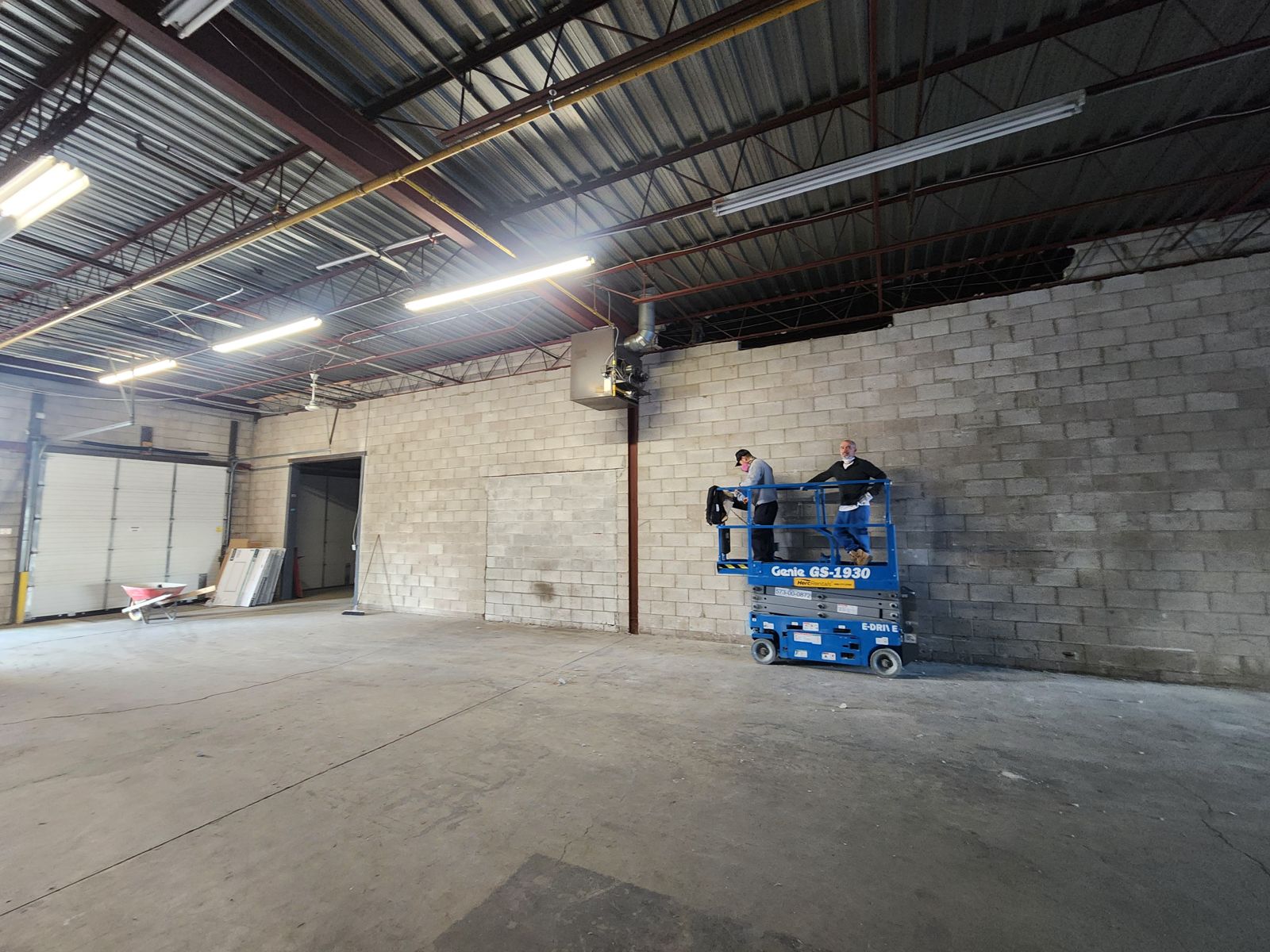 Commercial block work and elevator shafts by All Canadian Masonry